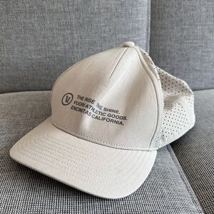 Vuori Water Tech Hat Unisex Adults One Size Wheat Heather Color Adjustable